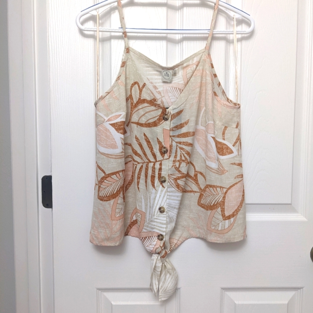 Tropical Tank Top by Paper Crane
